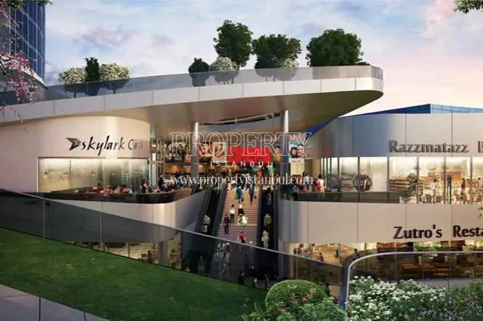 The shopping center in Anatolium Marmara