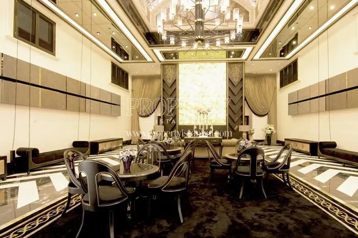 The luxury lobby of Andromeda Gold Atasehir