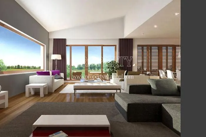 One of the living rooms in Antriva