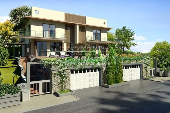 One of the villas in Antriva