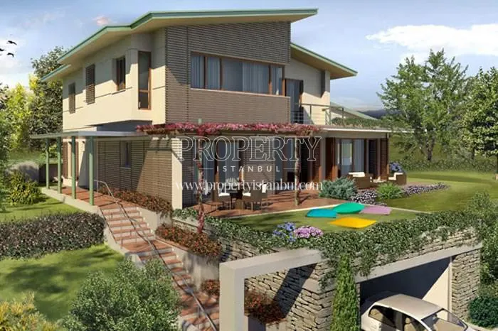 One of the villas in Antriva
