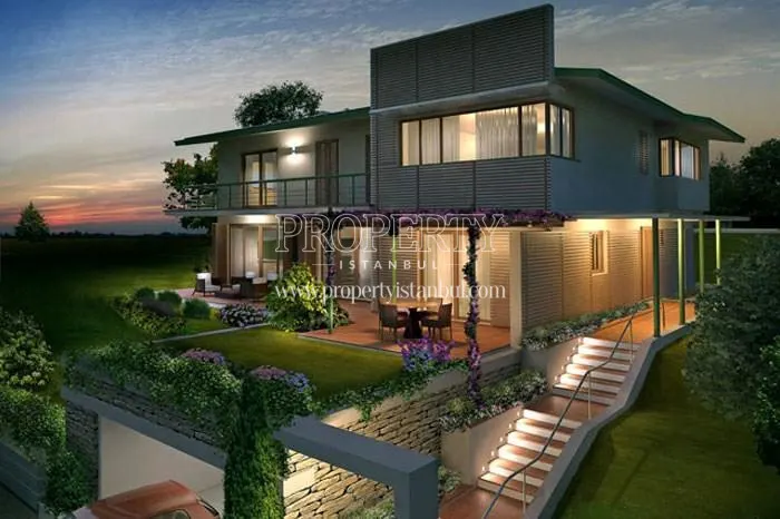 One of the villas in Antriva