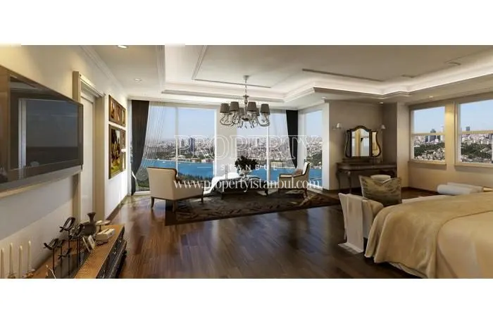 Very big master bedroom with a sea view in Antteras