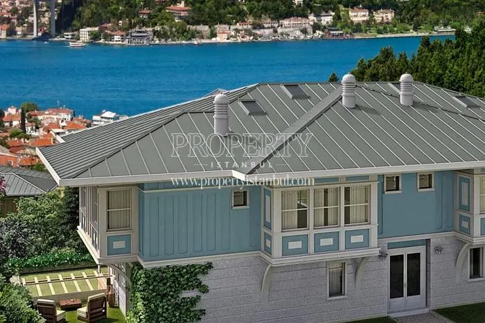 Light blue mansion in Antteras