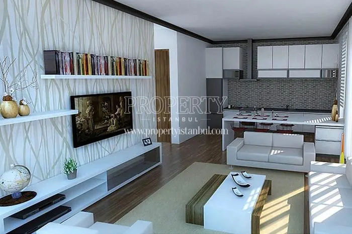 One of the apartments in Apartist Levent 12