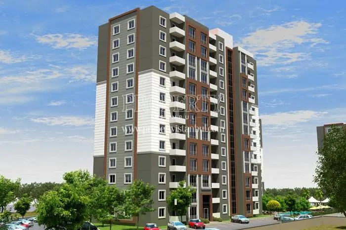 One of the buildings in Apricot Garden Evleri