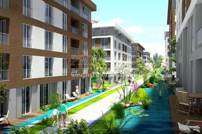 The landscape areas in Aqua Kavakli