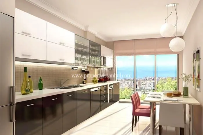 One of the kitchens in Aqua Kavakli