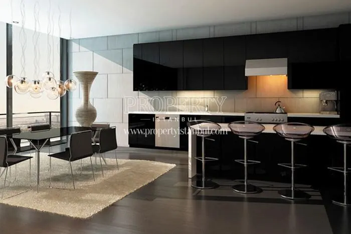 One of the kitchens in Aris Grand Tower