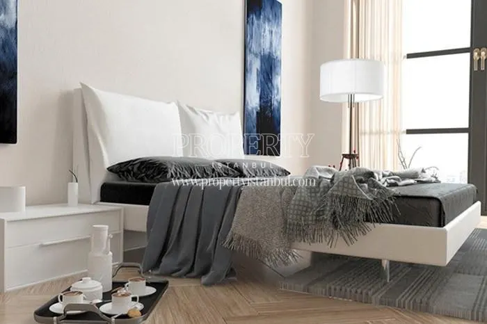 One of the master bedrooms in Aris Grand Tower
