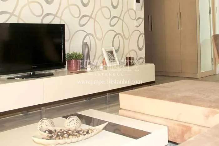 One of the living rooms in Aris Park Residence