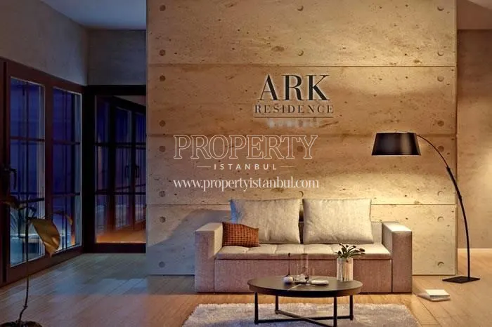 The lobby in the Ark Residence building