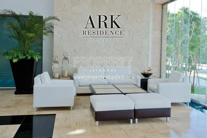 The lobby of Ark Residence