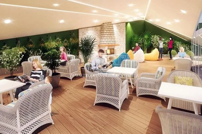 The cafe in the Arma Menta compound