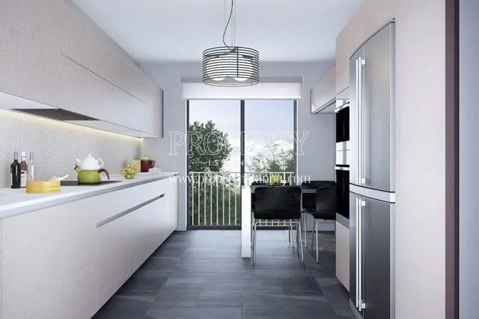 One of the kitchens in Arti Tarabya