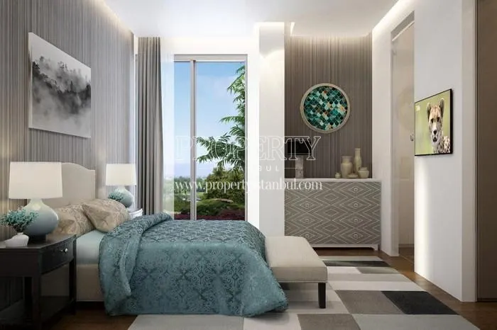 One of the master bedrooms in Arti Tarabya