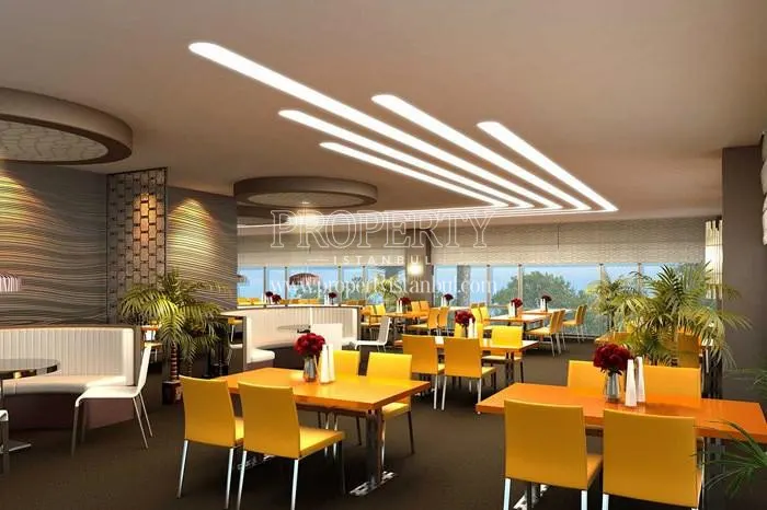 The restaurant in Arwen Istanbul Office & Residence