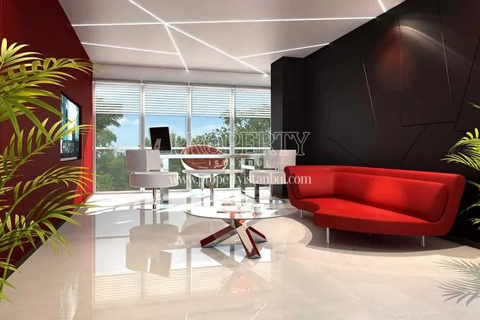 An office in Arwen Istanbul Office & Residence
