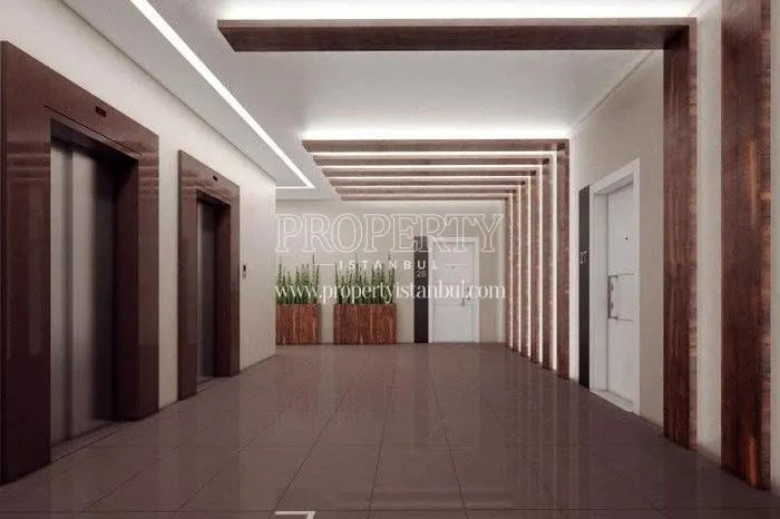 The corridor of the Arwen Merlin building