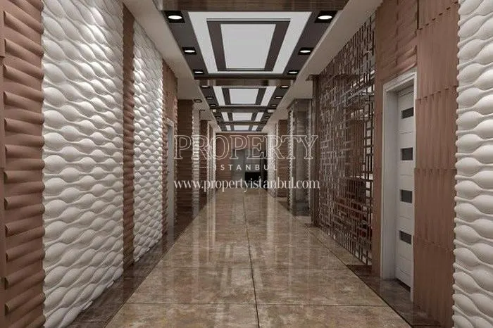 The corridors of the Arwen Merlin building