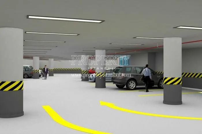 Garage in the Ary Efedra Cekmekoy compound