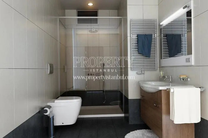 One of the bathrooms in Asfor Kartal