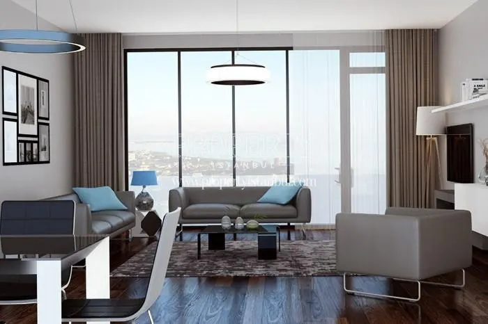 One of the living rooms in Asfor Kartal