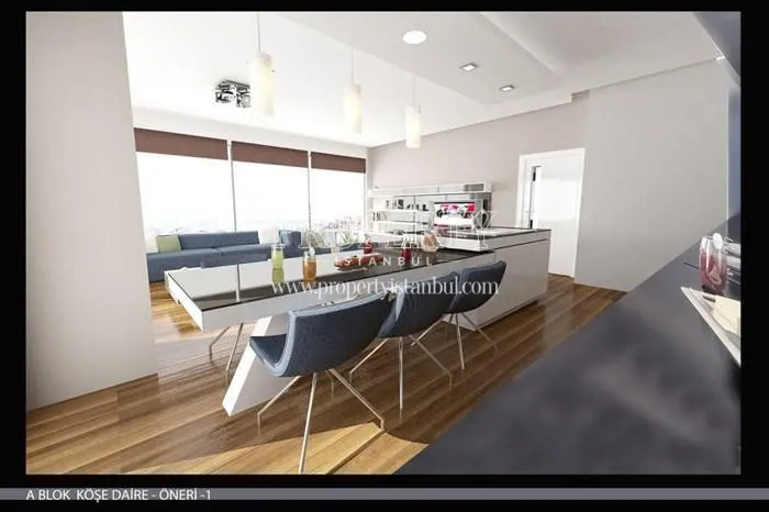 One of the living rooms in Asia Park