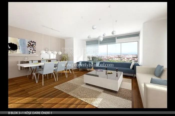 One of the living rooms in Asia Park