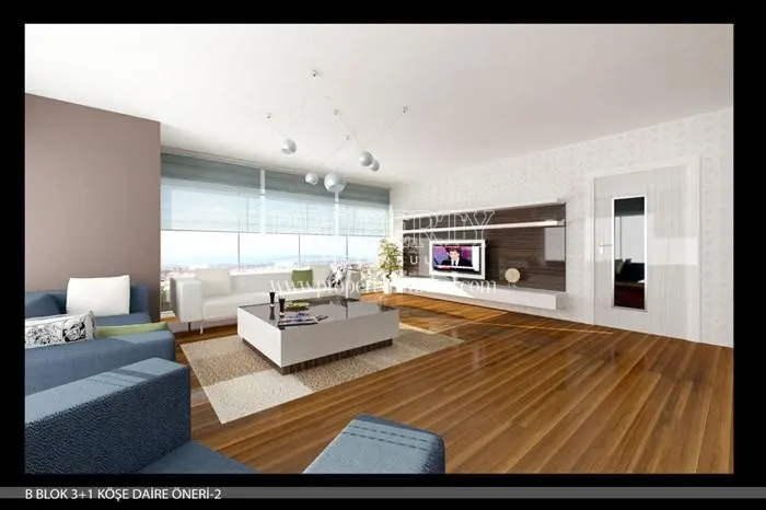 One of the living rooms in Asia Park