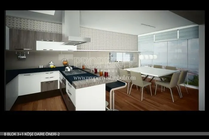 One of the kitchens in Asia Park