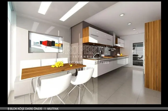 One of the kitchens in Asia Park