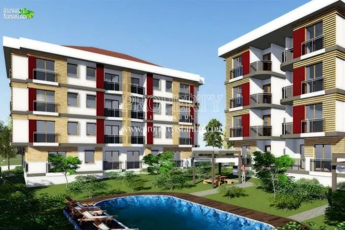 Outdoor swimming pool in Asmaalti Konaklari