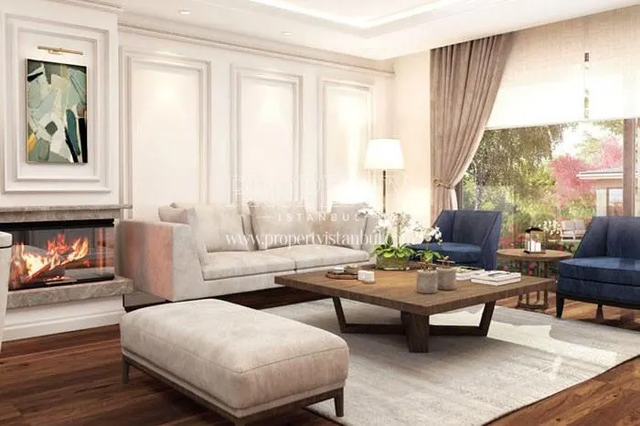A living room in Asmali Bahce Sehir