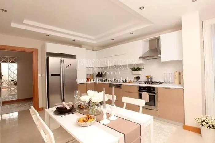 Small kitchen in Asmali Park Konaklari