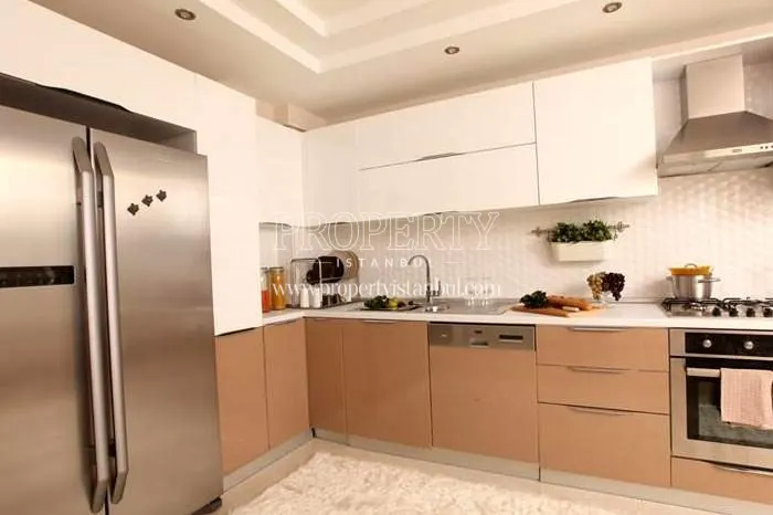 The kitchen in Asmali Park Konaklari