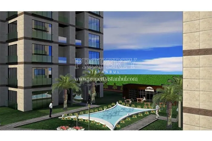 The landscape of the Asmin Park Residence project