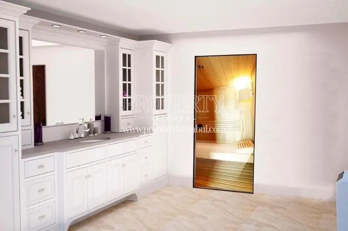 One of the bathrooms in Asrin Konaklari