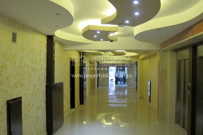 The corridor of the Asrin Konutlari building