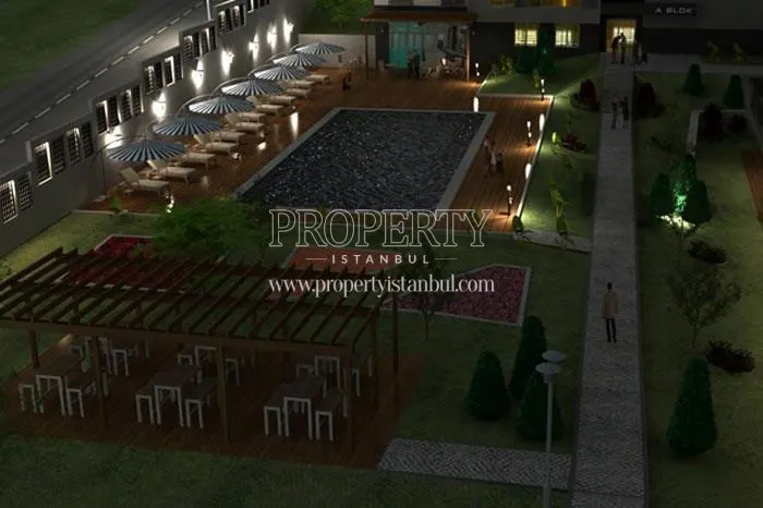 Relaxation areas in Asude Yasam Sefakoy