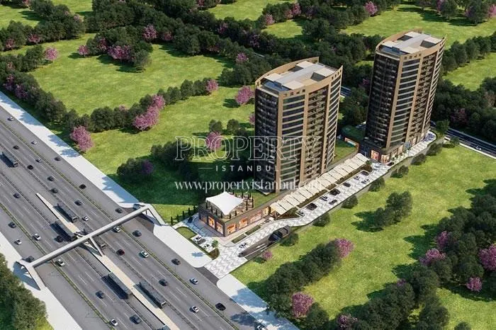 Atakoy Towers from above
