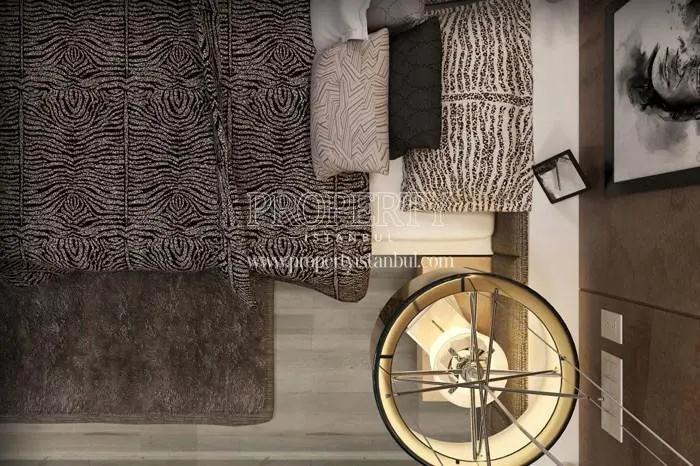 One of the bedrooms in Atalay Residence