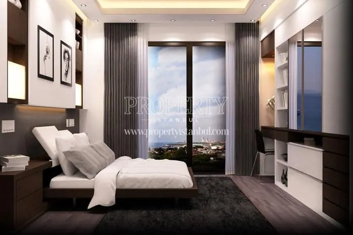One of the bedrooms in Atalay Residence