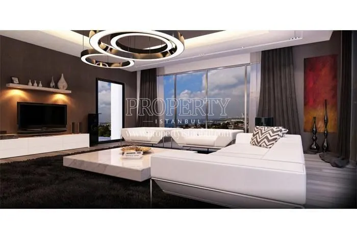 One of the living rooms in Atalay Residence