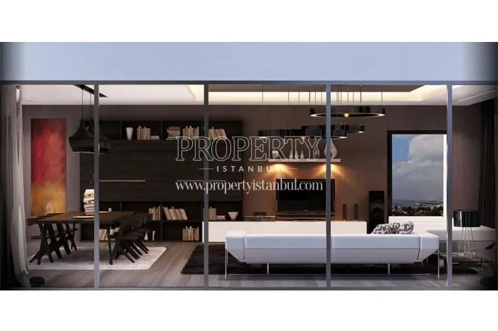 One of the living rooms in Atalay Residence