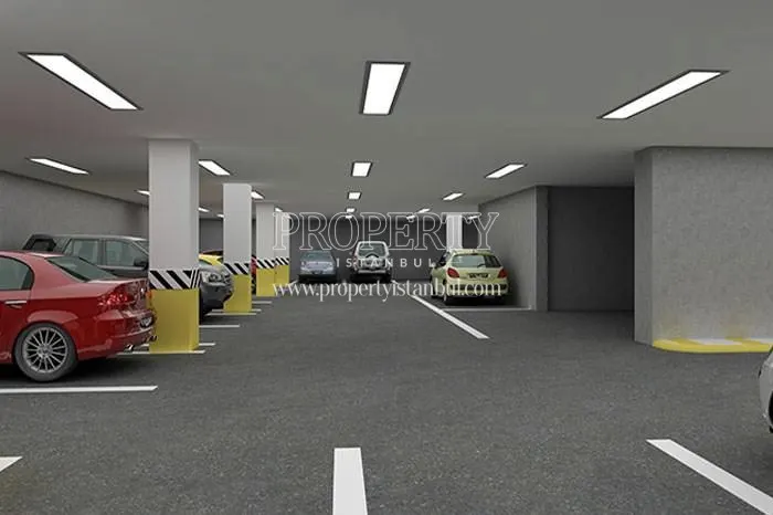 The garage in Atasehir Head Ofis