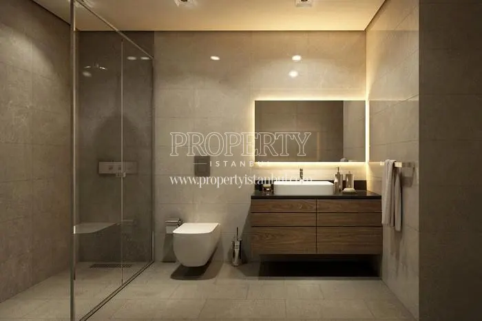 One of the bathrooms in Atiye Residence