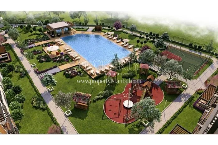 The landscape of the Atlantik Life compound