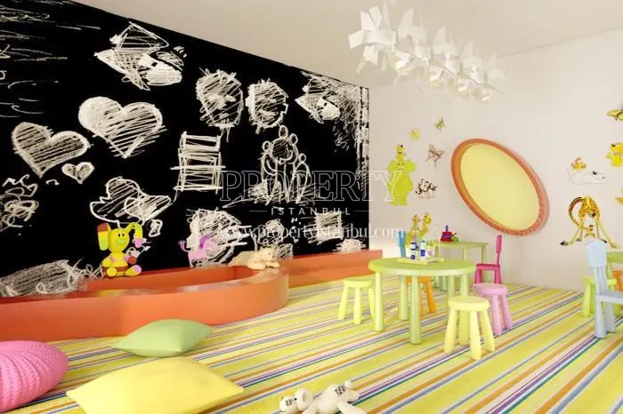 Kids' playroom in Atlas Vadi Mimaroba