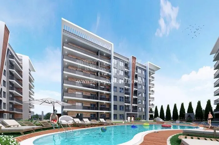Outdoor swimming pool in Avcilar Garden